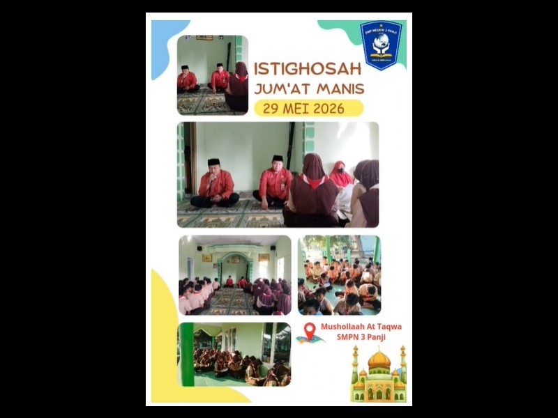 🤲🌿 KEGIATAN RUTIN ISTIGHOSAH JUMAT MANIS 🌿🤲